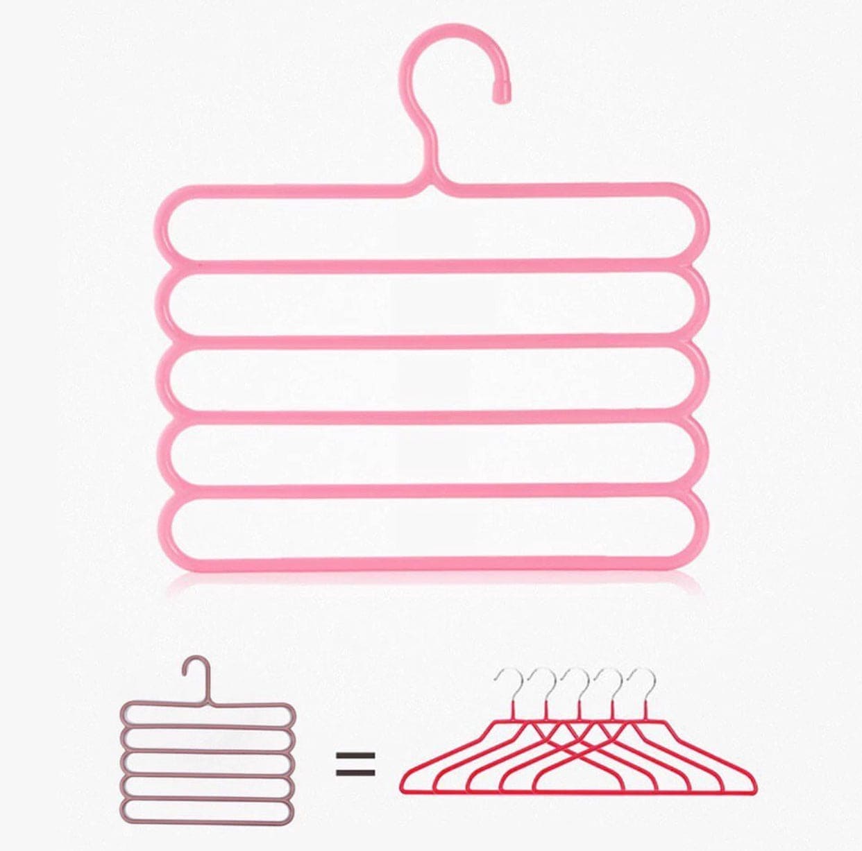 5 Layer Colorful Hanger, Multifunctional Clothes Hanger, Pants Hangers, Holders Trousers, Hanger Storage Rack, Clothes Hanger, Wardrobe Closet Organization, Clothing Hangers 5 Layer Colorful Hanger, Multifunctional Clothes Hanger, Pants Hangers, Holders Trousers, Hanger Storage Rack, Clothes Hanger, Wardrobe Closet Organization, Clothing Hangers